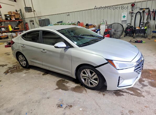5NPD84LF2KH418535 2019 HYUNDAI ELANTRA Silver 