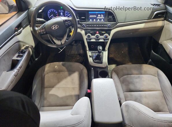 5NPD84LF2KH418535 2019 HYUNDAI ELANTRA Silver 