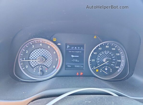 5NPD84LF2KH420740 2019 HYUNDAI ELANTRA Gray Вид щитка приладів