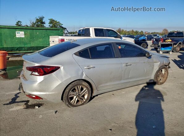 5NPD84LF2KH424027 2019 HYUNDAI ELANTRA Silver 