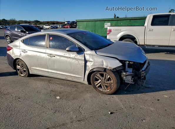 5NPD84LF2KH424027 2019 HYUNDAI ELANTRA Silver 