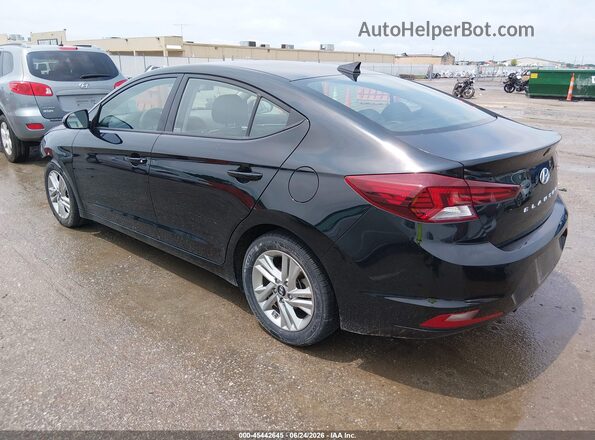 5NPD84LF2KH443323 2019 HYUNDAI ELANTRA Black Rear left