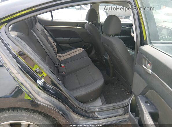 5NPD84LF2KH443323 2019 HYUNDAI ELANTRA Black VIN sticker view
