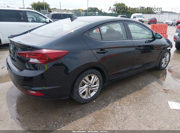 5NPD84LF2KH443323 2019 HYUNDAI ELANTRA Black Rear right