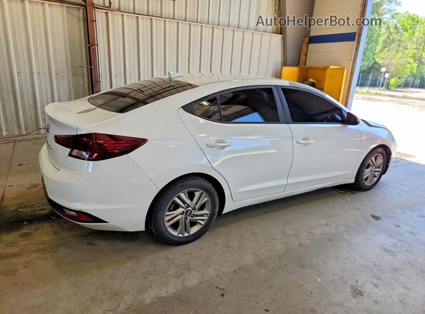 5NPD84LF2KH446643 2019 HYUNDAI ELANTRA White Հետևի աջ