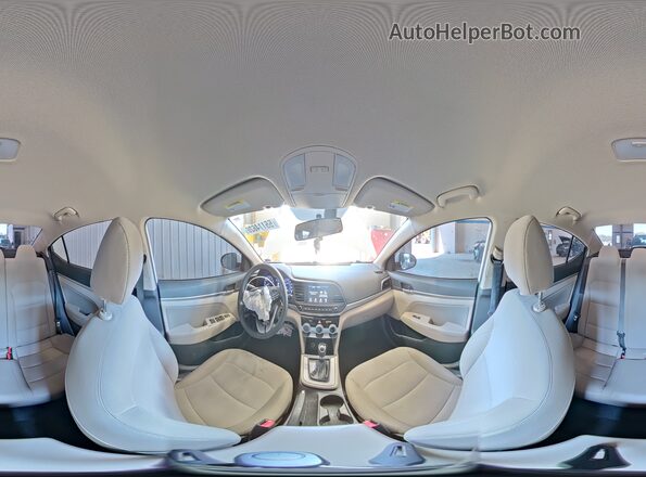 5NPD84LF2KH446643 2019 HYUNDAI ELANTRA White VIN կոդի պիտակի տեսք