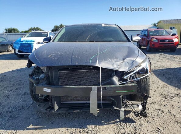 5NPD84LF2LH502372 2020 HYUNDAI ELANTRA Gray Front view
