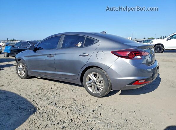 5NPD84LF2LH502372 2020 HYUNDAI ELANTRA Gray Rear left