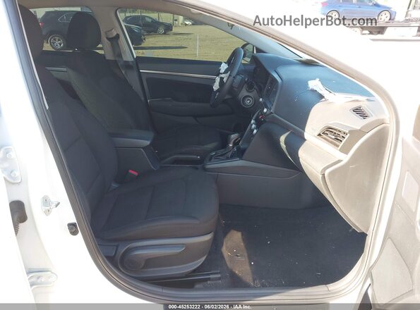 5NPD84LF2LH512030 2020 HYUNDAI ELANTRA White Вид салону спереду