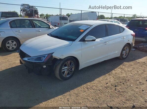 5NPD84LF2LH512030 2020 HYUNDAI ELANTRA White Передня ліва чверть