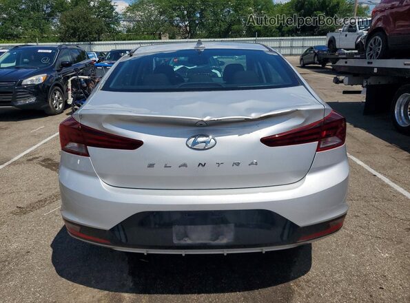 5NPD84LF2LH521312 2020 HYUNDAI ELANTRA Silver Widok z tyłu