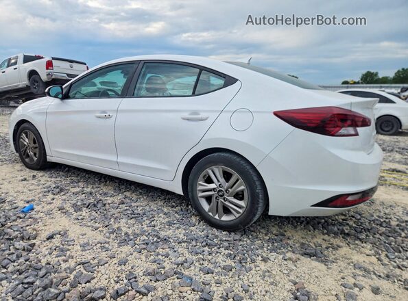 5NPD84LF2LH524257 2020 HYUNDAI ELANTRA White Задня ліва чверть