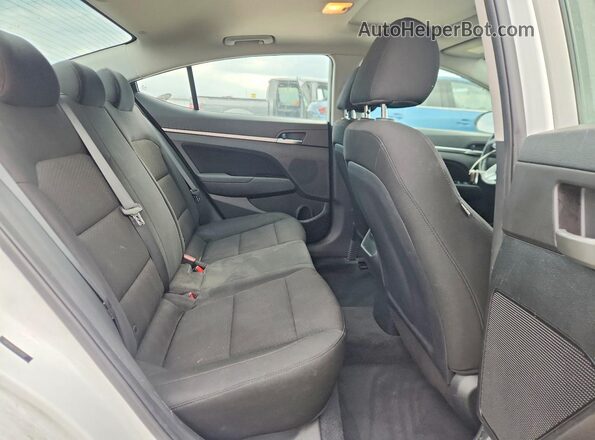 5NPD84LF2LH524257 2020 HYUNDAI ELANTRA White Вид задніх сидінь