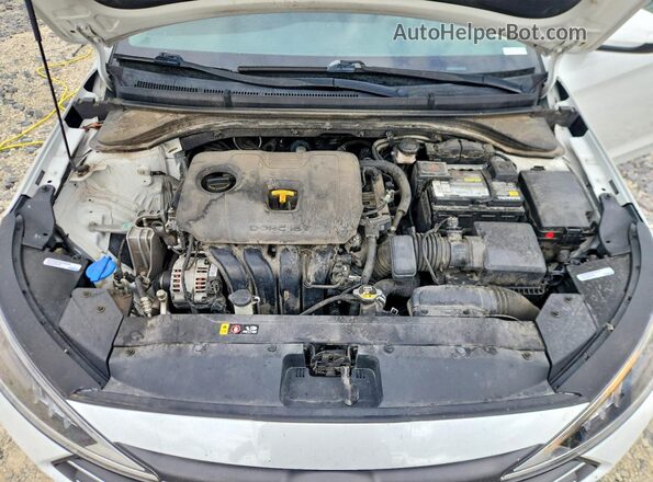 5NPD84LF2LH524257 2020 HYUNDAI ELANTRA White Вид задньої частини салону