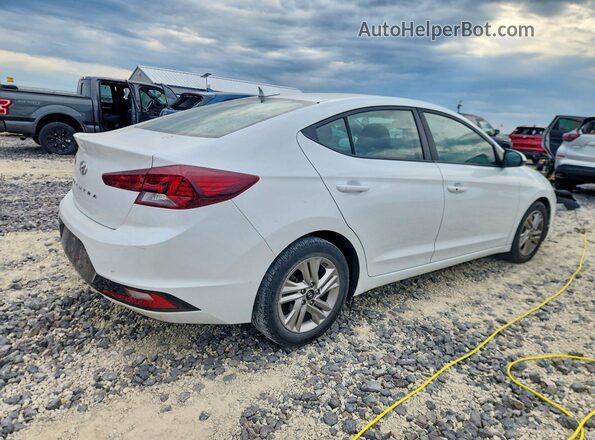 5NPD84LF2LH524257 2020 HYUNDAI ELANTRA White Задня права чверть