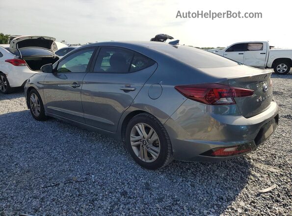 5NPD84LF2LH524629 2020 HYUNDAI ELANTRA Gray Trasero izquierdo