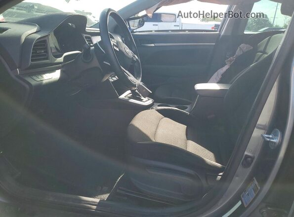 5NPD84LF2LH524629 2020 HYUNDAI ELANTRA Gray Vista interior delantera