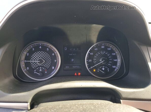 5NPD84LF2LH524629 2020 HYUNDAI ELANTRA Gray Vista del cuadro de instrumentos