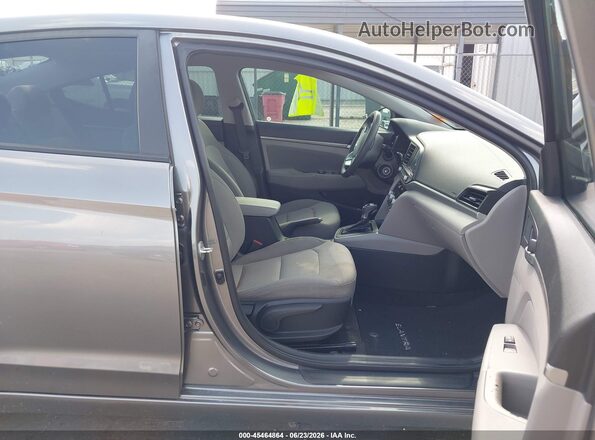 5NPD84LF2LH534402 2020 HYUNDAI ELANTRA Gray წინა სალონის ხედი