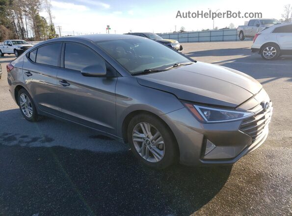 5NPD84LF2LH534495 2020 HYUNDAI ELANTRA Gray Передня права чверть