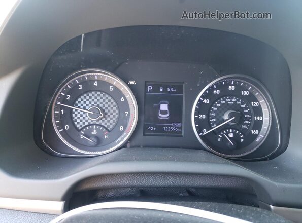 5NPD84LF2LH534495 2020 HYUNDAI ELANTRA Gray Вид щитка приладів