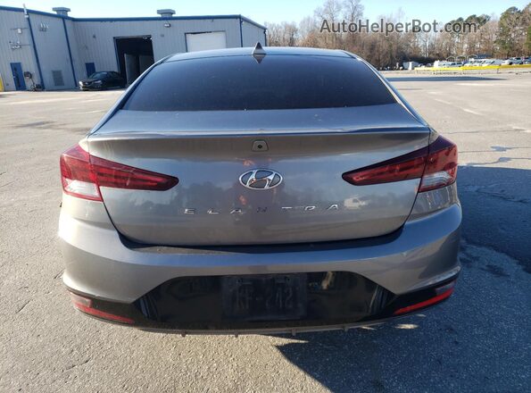 5NPD84LF2LH534495 2020 HYUNDAI ELANTRA Gray Вид ззаду