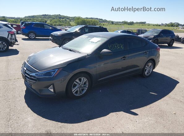 5NPD84LF2LH564435 2020 HYUNDAI ELANTRA Черный Передняя левая четверть