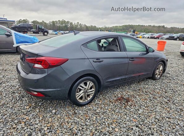 5NPD84LF2LH569618 2020 HYUNDAI ELANTRA Charcoal Rear right