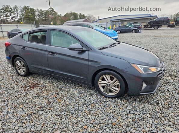 5NPD84LF2LH569618 2020 HYUNDAI ELANTRA Charcoal Front right