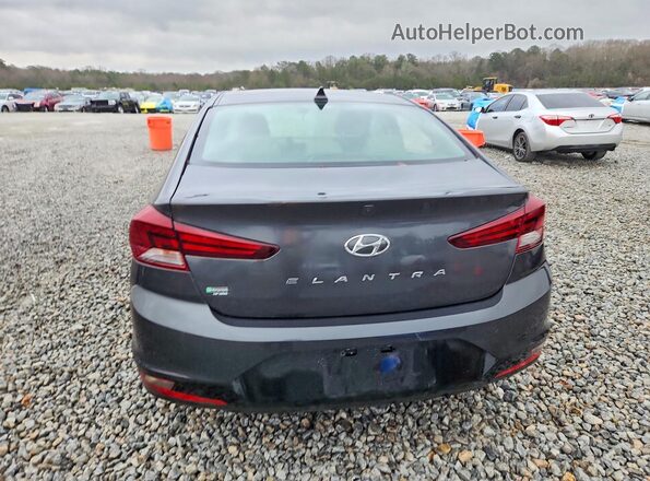5NPD84LF2LH569618 2020 HYUNDAI ELANTRA Charcoal Rear view