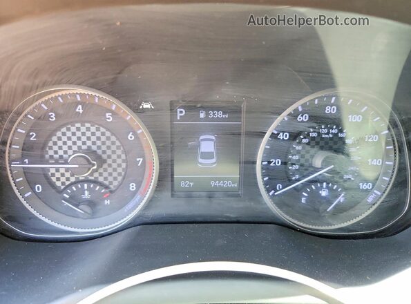 5NPD84LF2LH571630 2020 HYUNDAI ELANTRA Silver Սարքավորումների վահանակի տեսք