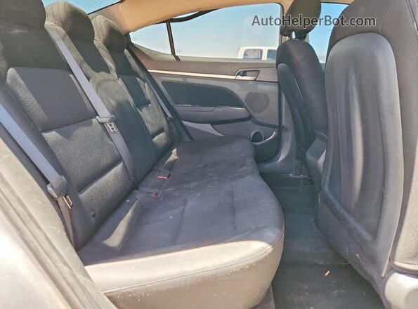 5NPD84LF2LH571630 2020 HYUNDAI ELANTRA Silver Հետևի նստատեղերի տեսք