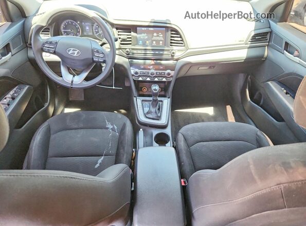 5NPD84LF2LH571630 2020 HYUNDAI ELANTRA Silver Առջևի վահանակի տեսք