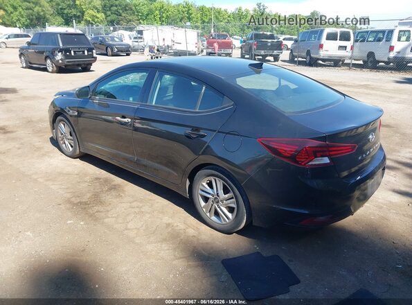 5NPD84LF2LH572244 2020 HYUNDAI ELANTRA Black Tył lewy