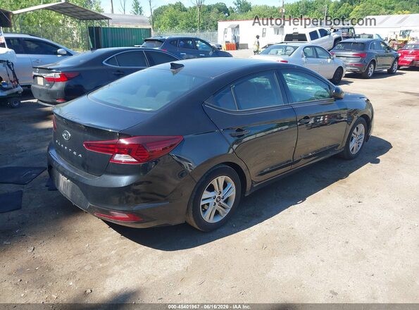 5NPD84LF2LH572244 2020 HYUNDAI ELANTRA Black Tył prawy