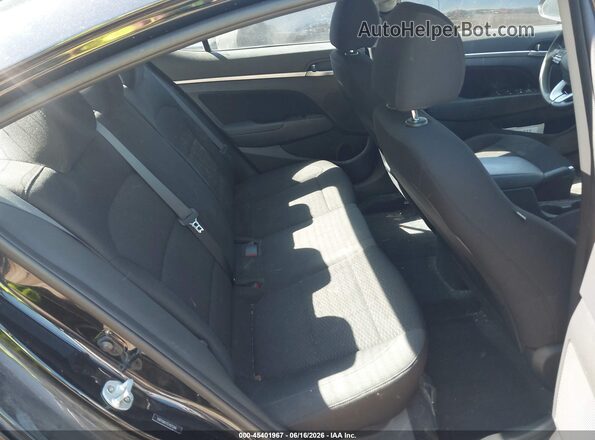5NPD84LF2LH572244 2020 HYUNDAI ELANTRA Black Widok naklejki z numerem VIN