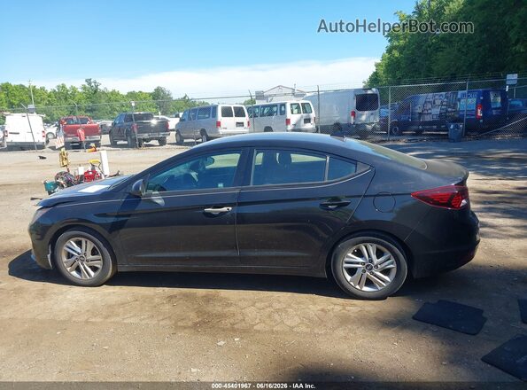 5NPD84LF2LH572244 2020 HYUNDAI ELANTRA Black Widok wnętrza 360 stopni