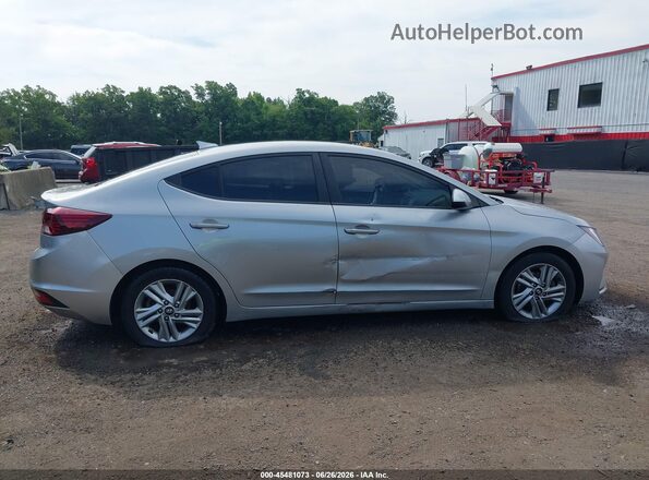 5NPD84LF2LH582952 2020 HYUNDAI ELANTRA Silver Vista interior trasera
