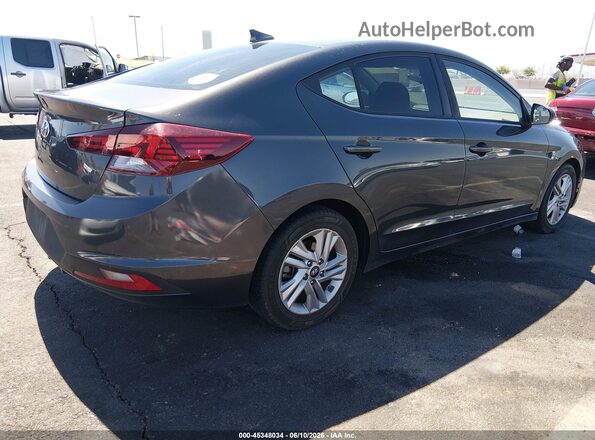 5NPD84LF2LH587164 2020 HYUNDAI ELANTRA Gray Trasero derecho