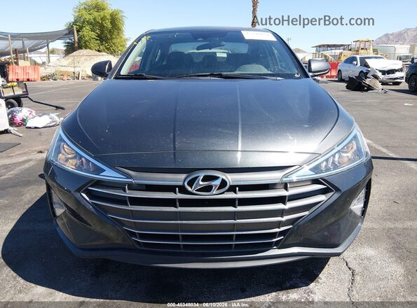 5NPD84LF2LH587164 2020 HYUNDAI ELANTRA Gray Vista del cuadro de instrumentos