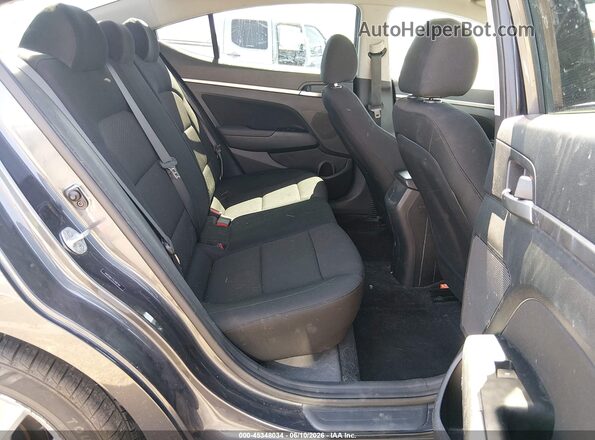 5NPD84LF2LH587164 2020 HYUNDAI ELANTRA Gray Vista de la etiqueta del VIN