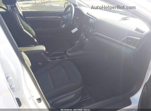 5NPD84LF2LH594356 2020 HYUNDAI ELANTRA White წინა სალონის ხედი