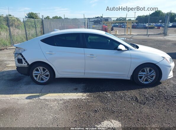 5NPD84LF2LH594356 2020 HYUNDAI ELANTRA White უკანა სალონის ხედი