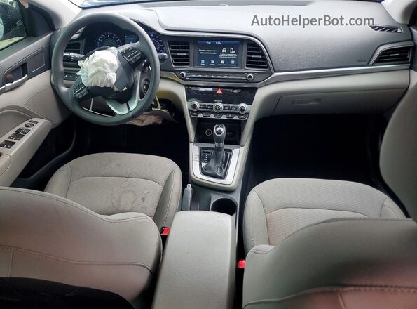 5NPD84LF2LH602634 2020 HYUNDAI ELANTRA Black Vista del salpicadero