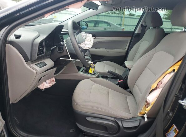 5NPD84LF2LH602634 2020 HYUNDAI ELANTRA Black Vista interior delantera