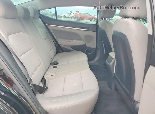 5NPD84LF2LH602634 2020 HYUNDAI ELANTRA Black Vista de los asientos traseros
