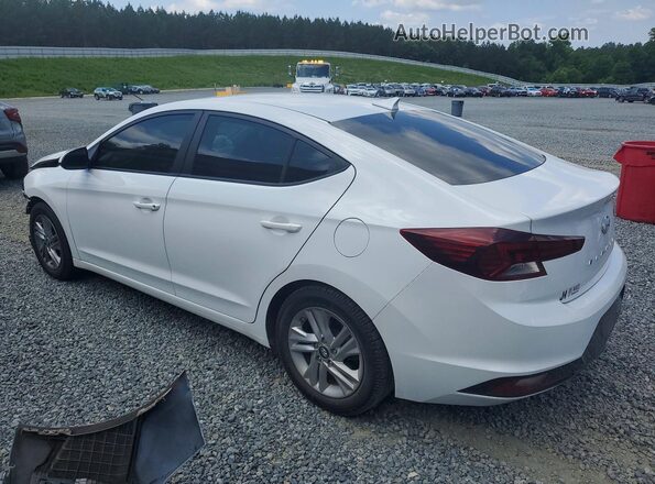 5NPD84LF2LH631535 2020 HYUNDAI ELANTRA White Tył lewy
