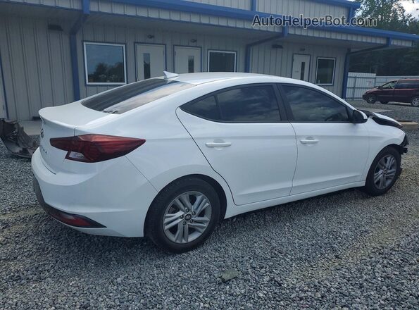 5NPD84LF2LH631535 2020 HYUNDAI ELANTRA White Tył prawy