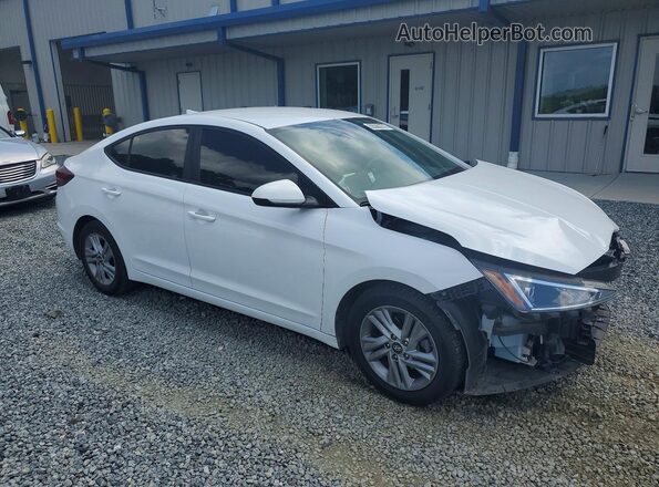5NPD84LF2LH631535 2020 HYUNDAI ELANTRA White Przód prawy