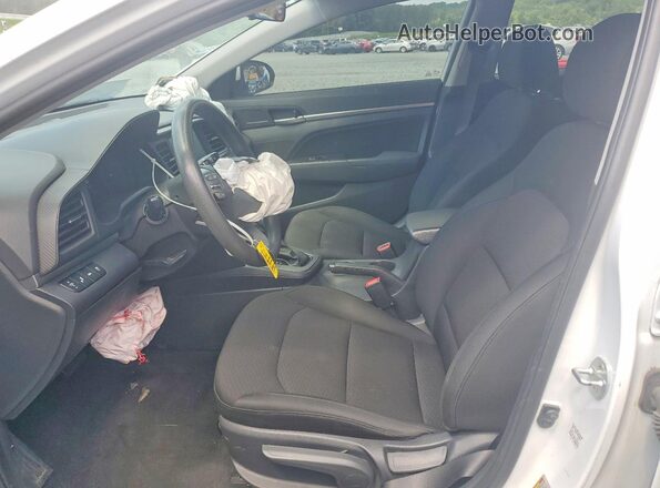 5NPD84LF2LH631535 2020 HYUNDAI ELANTRA White Widok wnętrza z przodu